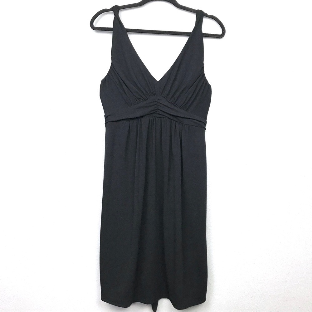 🔑 Motherhood Maternity Black Strappy Dress Sz Sm